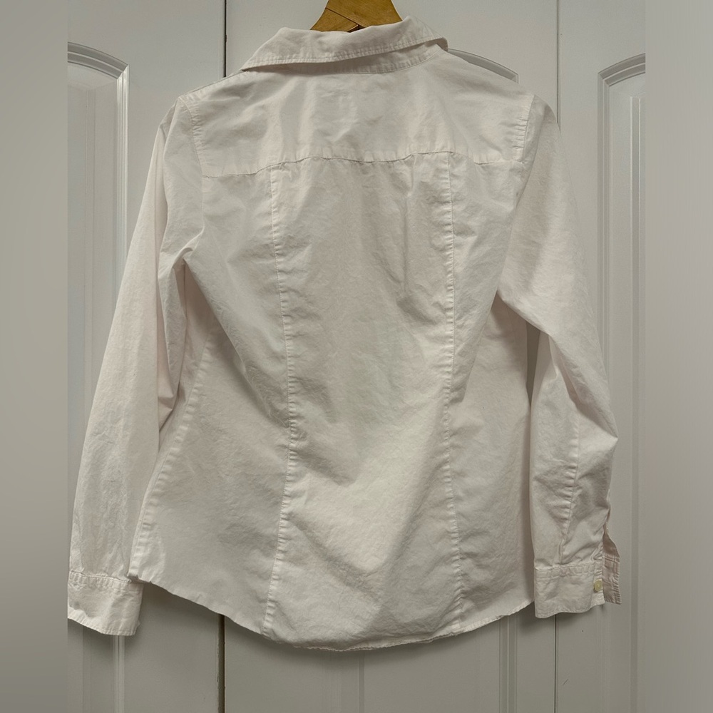 Loft White Softened Shirt - Picture 3 of 4